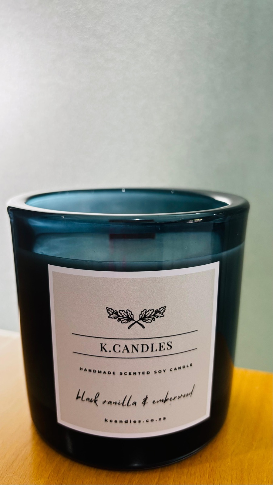 Small Candle — handcrafted soy candle in a glass vessel